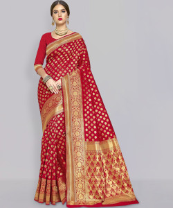 Sariya Woven Banarasi Silk Blend Saree