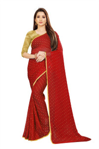 RHEY Printed Bollywood Chiffon Saree