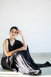Hemlata Embroidered Bollywood Georgette Saree
