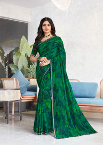 Laxmipati sarees Geometric Print Daily Wear Georgette Saree