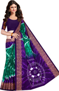 ARTFULTHREADS प्रिंटेड संबलपुरी प्योर कॉटन साड़ी