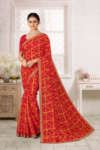 Laxmipati sarees Printed Daily Wear Chiffon Saree
