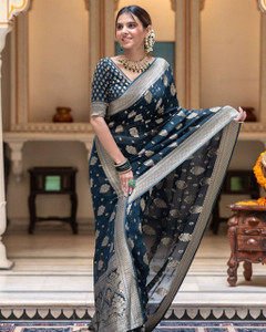 Sita Woven Kanjivaram Art Silk, Pure Silk Saree