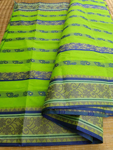 Dristikone Woven Tant Pure Cotton Saree