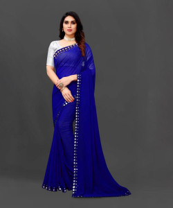 Radhika Creation Embellished Bollywood Georgette, Chiffon Saree