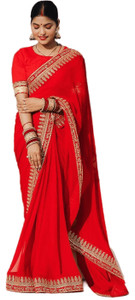 Moda Rapido Embroidered Bollywood Georgette Saree