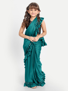 Cozee Shopping Embellished Bollywood Lycra Blend Saree
