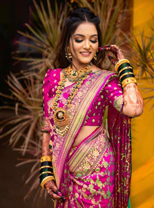 GORAL Embellished Kanjivaram Art Silk, Jacquard Saree