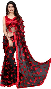 Julee Printed Bollywood Net Saree
