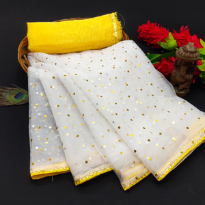 CHITRA FASHION Printed Bollywood Net Saree