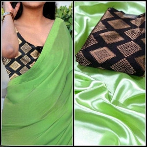 Arpita Fashion Solid/Plain Bollywood Pure Silk Saree