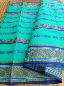 Dristikone Woven Tant Pure Cotton Saree