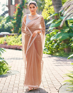 Divastri Embellished Bollywood Net Saree