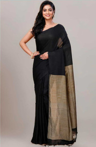kridha Embellished Handloom Cotton Blend Saree