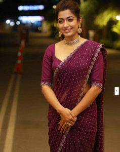 Krishna Creation Embroidered Daily Wear Chiffon Saree