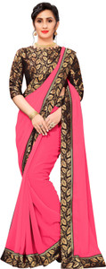 Rashiklal & Co. Self Design Bollywood Georgette Saree