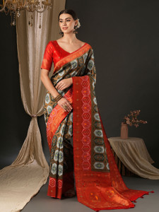 Divastri Woven Banarasi Georgette Saree