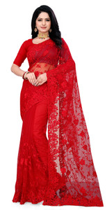 DEVKISONDESIGNER Self Design Bollywood Net Saree