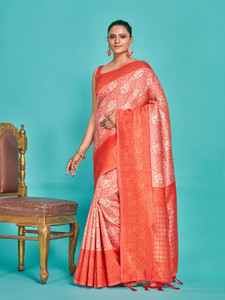 MIMOSA Woven Kanjivaram Art Silk Saree
