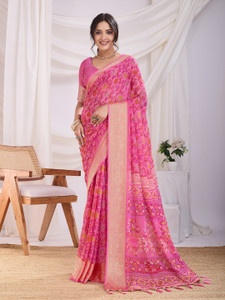 RekhaManiyar Printed Bollywood Chiffon Saree