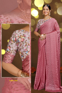 SHILPKALA Digital Print Bollywood Chiffon Saree
