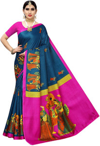 Priyashi Digital Print Daily Wear Art Silk Saree