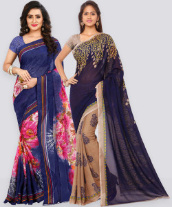 Anand Sarees Printed Daily Wear Georgette Saree