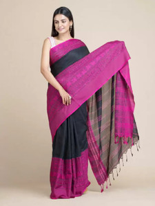 Sudipa Woven Jamdani Cotton Blend Saree