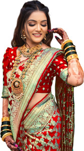 tapovan fashion Woven Banarasi Art Silk Saree