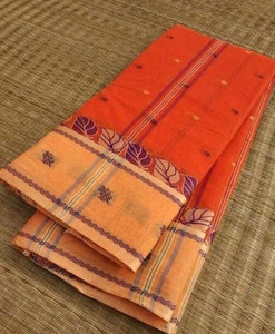 Kalyanisaree Woven Tant Pure Cotton Saree