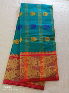 Parbati fashion Printed Tant Pure Cotton Saree