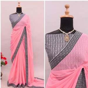Pireva Georgette Embellished Blouse Material