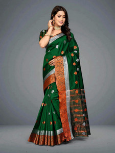 Shaibo saree Woven Daily Wear Cotton Silk Saree