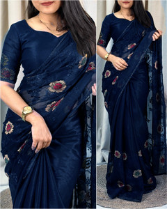 Tasrika Embroidered Bollywood Chiffon Saree