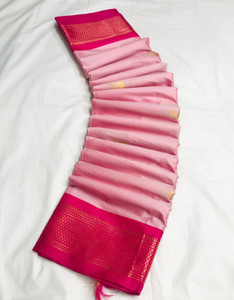 EBAAD TEXTILE Woven Paithani Cotton Silk Saree