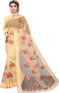 PATLANI STYLE Embroidered Bollywood Net Saree