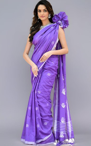 Ilasareecenter Self Design Tant Pure Cotton Saree