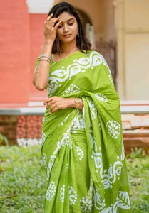 Kashyara Printed Bollywood Linen, Cotton Linen Saree