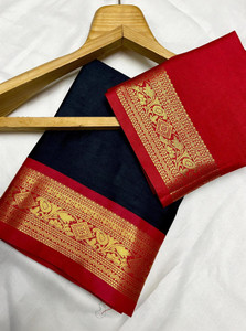 Fashion Club Collection Woven Bollywood Cotton Silk Saree