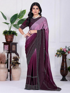Koladiya Trendz Self Design Bollywood Silk Blend Saree