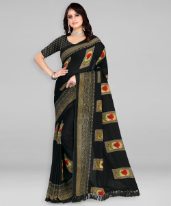 Leelavati Embroidered Bollywood Georgette Saree