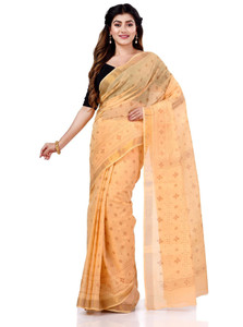 TANTLOOM Printed Handloom Handloom Pure Cotton Saree