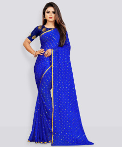 RHEY Printed Bollywood Chiffon Saree