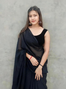 kashvi sarees Solid/Plain Bollywood Georgette, Chiffon Saree