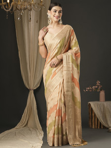 Sareemall Woven Banarasi Georgette Saree