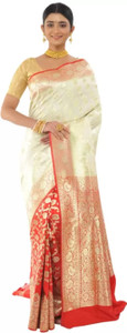 katan Woven Banarasi Art Silk Saree