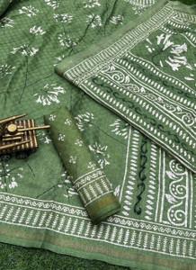 SAKHA DESIGNER Self Design Bollywood Jute Silk Saree