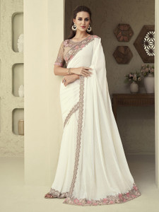 Divastri Embellished Bollywood Georgette Saree