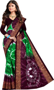 ARTFULTHREADS प्रिंटेड संबलपुरी प्योर कॉटन साड़ी