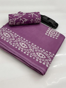 RJ CREATION Printed Daily Wear Pure Cotton Saree